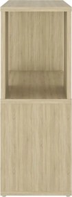 vidaXL Βιβλιοθήκη Sonoma Δρυς 60 x 24 x 63 εκ. Μοριοσανίδα