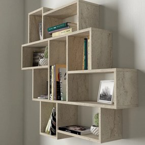 Ράφι Τοίχου Τραβερτίνη LEMA 115.5x15x103.5