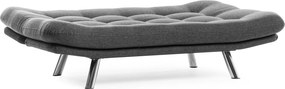 3-Seat Sofa-Bed Misa Small Sofabed - Dark Grey Dark Grey