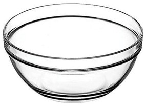 Σαλατιέρα Στοιβαζόμενη Chef SP53583K6 Φ23CM Γυάλινη Clear Espiel Small Glass
