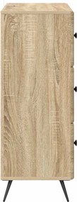 vidaXL Ντουλάπι με Συρτάρια 66 x 34,5 x 90 εκ Επεξεργασμένο Ξύλο