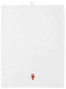 Πετσέτα Τσαγιού Lobster Yummy 605861 70x50cm White-Red Normann Copenhagen Cotton-Linen