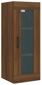vidaXL Ντουλάπι Καφέ Δρυς 34,5 x 34 x 180 εκ. από Επεξεργασμένο Ξύλο