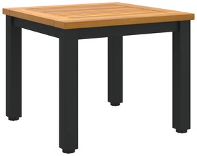 vidaXL Τραπέζι Κήπου 45x45x38 εκ Μασίφ Ξύλο Ακακίας