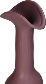 Βάζο ArteLibre Μοβ Κεραμικό 10x9.5x45cm