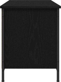 vidaXL Ντουλάπι TV Μαύρη Οξυά 100 x 40 x 50 cm Επεξεργασμένο ξύλο
