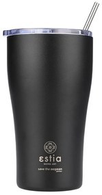 Ποτήρι Θερμός 500ml Estia Save The Aegean Midnight Black 01-23122