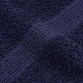 vidaXL Σετ Πετσετών 8 Τεμαχίων FROGN Μπλε Σκούρο 360 γρ./μ²