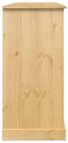 vidaXL Κάβα Κρασιών Corona 107,5x51x105,5 εκ. από Μασίφ Ξύλο Πεύκου
