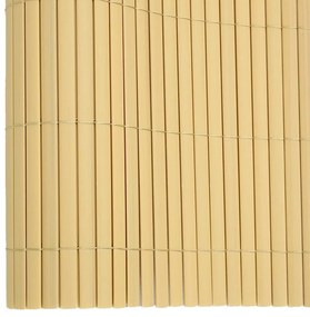 vidaXL Περίφραξη Κήπου Διπλής Όψης Κίτρινη 110 x 400 εκ.