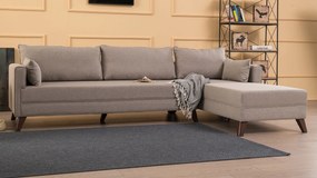 Corner Sofa Bella Corner Sofa Right 1 - Cream Cream