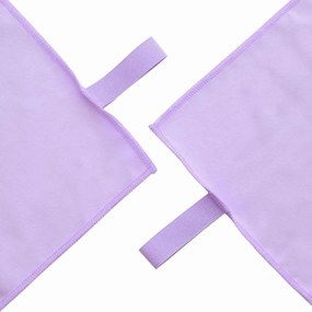 vidaXL Σύνολο πετσέτας αθλητισμού 3 pcs Μοβ Πολυεστέρας και Πολυαμίδιο