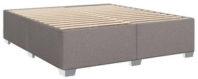 ΚΡΕΒΑΤΙ BOXSPRING ΜΕ ΣΤΡΩΜΑ TAUPE 180X200 ΕΚ. ΥΦΑΣΜΑΤΙΝΟ 3285978