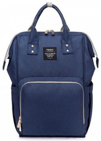 Τσάντα Μωρού Πλάτης B-202 42x27x21 Dark Blue Heine Ύφασμα