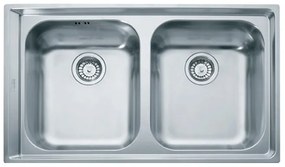 Franke Neptune NEX 620 Inox Νεροχύτης 80cm