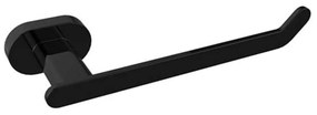 Χαρτοθήκη New Oval 75051A 6,2x19x3,7cm Black Karag Brass