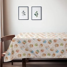 Beauty Home ΤΡΑΠΕΖΟΜΑΝΤΗΛΟ  ΚΑΛΑΘΙΑ   135 x 135 cm