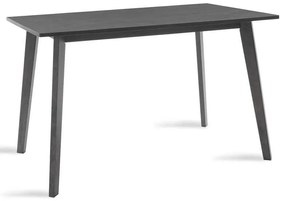 Τραπέζι Benson pakoworld MDF με καπλαμά χρώμα rustic grey 120x75x75εκ