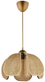 Φωτιστικό Οροφής 433NUV1165 Φ30x60cm 1xE27 40W Beige Opviq