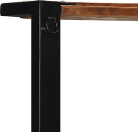 vidaXL Ράφι για ρούχα Πολύχρωμο 80x40x190 cm Ξύλο μασίφ ανακυκλωμένο