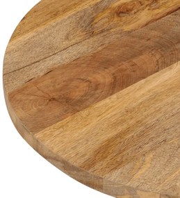 vidaXL Επιφάνεια Τραπεζιού Οβάλ 140x50x2,5 εκ. Μασίφ Ξύλο Μάνγκο