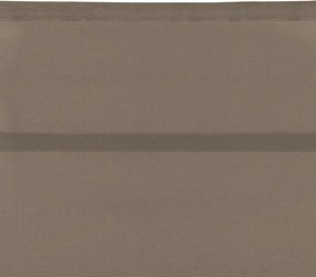 vidaXL Ξαπλώστρα Taupe από Textilene και Αλουμίνιο