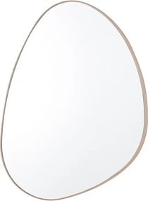 Καθρέφτης επιτοίχιος Nextdeco 80x60εκ πλαίσιο MDF φυσικό χρώμα