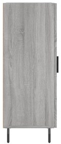 vidaXL Ντουλάπι Γκρι Sonoma 34,5x34x90 εκ. από Επεξεργασμένο Ξύλο