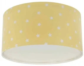 Πλαφονιέρα Παιδικό Φωτιστικό Οροφής Starlight Yellow 82216 A Ango 82216A Κίτρινο