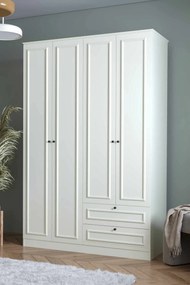 Wardrobe Mira 210 White