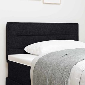 vidaXL Κεφαλάρι Μαύρο 100 cm ύφασμα