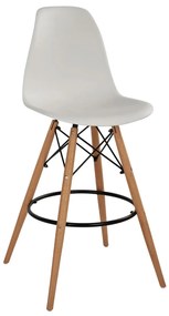 Bar Stool Renata White  58x56x107 cm.