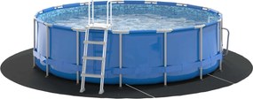 vidaXL Εδαφοκάλυψη Πισίνας Ø 396 cm (2 mm) Γύρος Μη Υφαμένο Ύφασμα