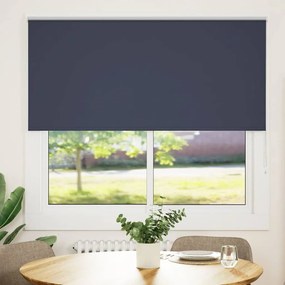 vidaXL Στόρι Συσκότισης Θαλάσσιο 150x130 εκ. Πλάτος Υφάσματος 146,6 εκ. Πολυεστέρας
