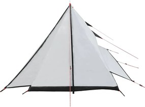 vidaXL Σκηνή Κάμπινγκ 2 Ατόμων Διάβροχη Λευκή Ύφασμα Συσκότισης