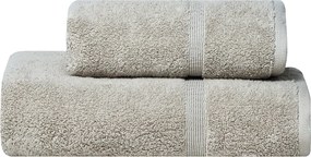 Πετσέτα Προσώπου (50x90) Kentia Stylish Blaise 500gsm Γκρι,Μπεζ