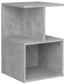 vidaXL Βοηθητικό Ντουλάπι Γκρι Σκυρ. 35 x 35 x 55 εκ. από Επεξ. Ξύλο