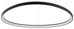 Κρεμαστό Φωτιστικό Οροφής LED 78W Μαύρο 3000Κ Gemini 307695 Ideal Lux 307695