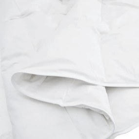 vidaXL Χειμερινό Παπλωματοθήκη Λευκό 140 x 200 cm Φτερό