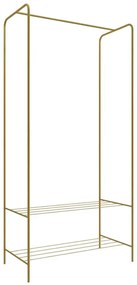 Κρεμάστρα Δαπέδου Frankenthal 285LCV1296 80x35x170cm Gold Μέταλλο
