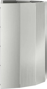 vidaXL Γλάστρα Ασημί 60 x 30 x 50 εκ. Επικαλυμμένος Χάλυβας