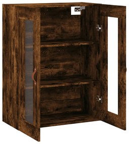 VidaXL Ντουλάπι Τοίχου Καπνιστή Δρυς 69,5 x 34 x 90 εκ.
