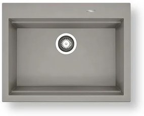 Kitchen Sink Essential Siros 67x51.5 εκ. 1B Industrial Grey