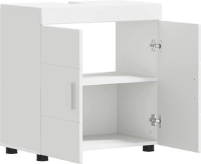 vidaXL Σετ Ντουλαπιών Μπάνιου TULUM Λευκό 60 x 34 x 63 εκ