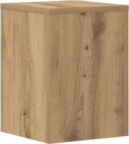 vidaXL Βάσεις Φυτών 2 τεμ. Αρτισιανή Δρυς 25x25x35 εκ. Επεξ. Ξύλο
