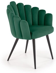 60-21142 K410 chair, color: dark green DIOMMI V-CH-K/410-KR-C.ZIELONY, 1 Τεμάχιο