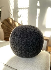 Διακοσμητικό Μαξιλάρι Ανθρακί TEDDY TOP 25 25x25x25