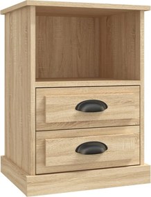 vidaXL Κομοδίνο Sonoma Δρυς 43x36x60 εκ.