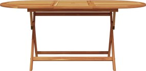 vidaXL Σετ Τραπεζαρίας Κήπου 7 τεμ. Σχέδιο Φύλλων Ύφασμα/Μασίφ Πεύκου