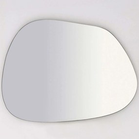 Καθρέπτης Τοίχου Amorphous 552NOS2301 90x3,2x70cm Clear Aberto Design Mdf,Γυαλί